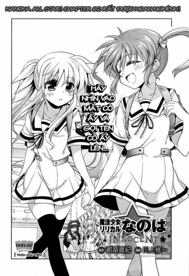 Mahou Shoujo Lyrical Nanoha Innocent Chapter 2 trang 2