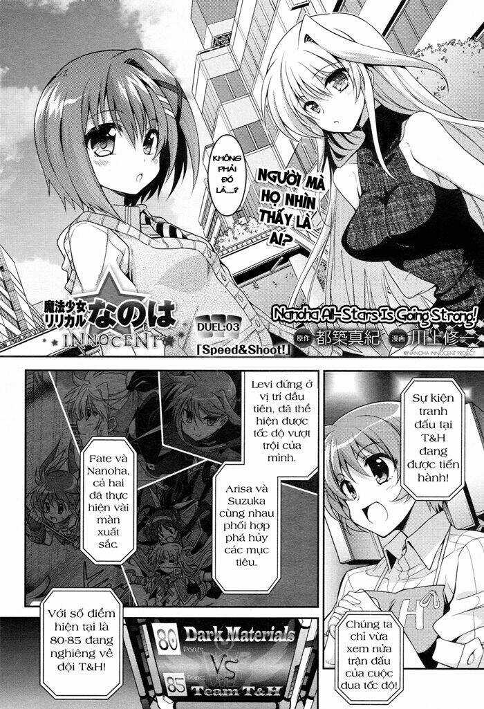 Mahou Shoujo Lyrical Nanoha Innocent Chapter 3 trang 2