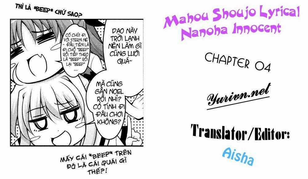 Mahou Shoujo Lyrical Nanoha Innocent Chapter 4 trang 28