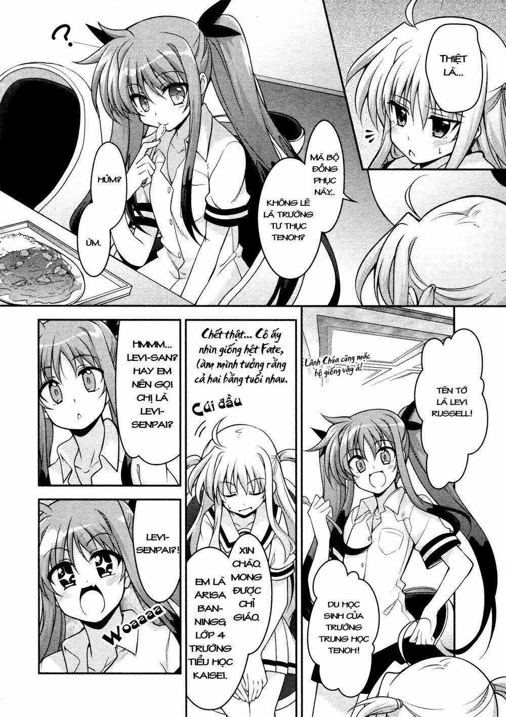 Mahou Shoujo Lyrical Nanoha Innocent Chapter 4 trang 3