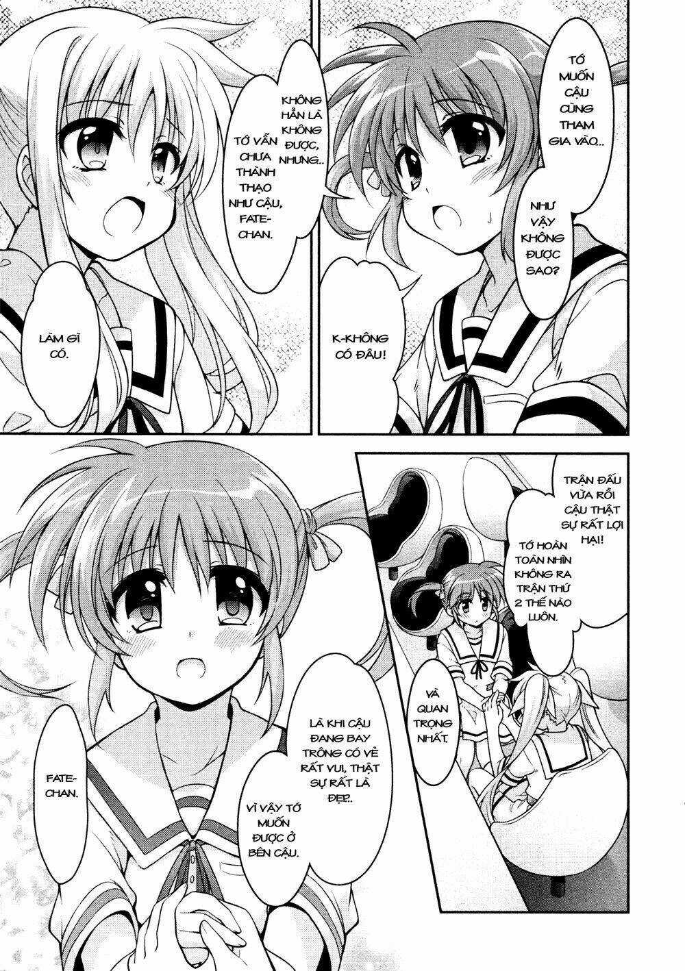 Mahou Shoujo Lyrical Nanoha Innocent Chapter 4 trang 6