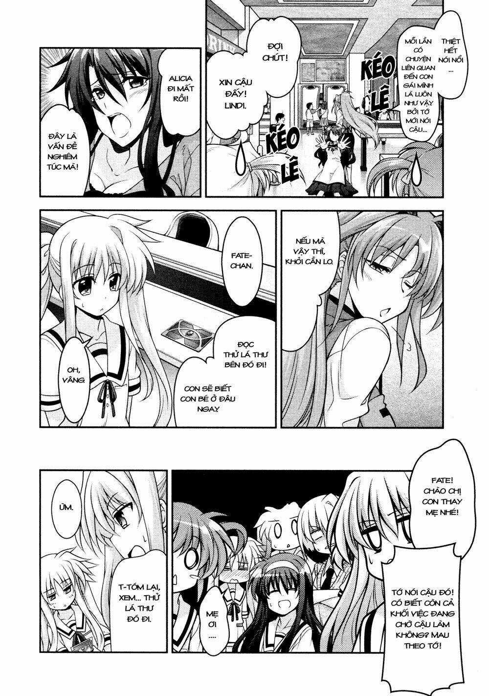 Mahou Shoujo Lyrical Nanoha Innocent Chapter 4 trang 9