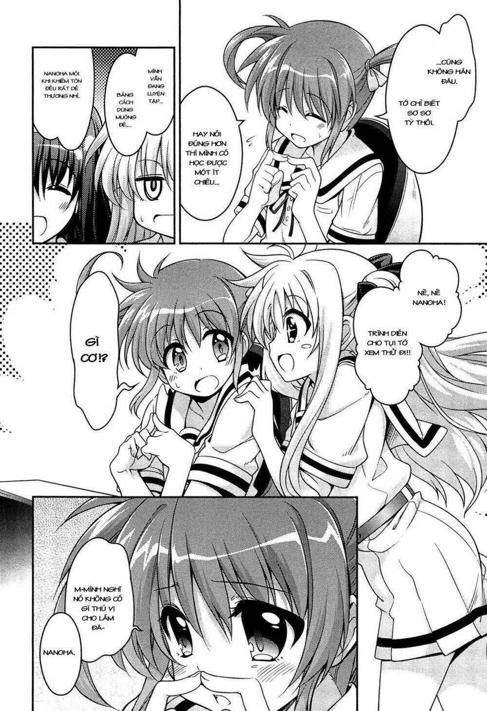 Mahou Shoujo Lyrical Nanoha Innocent Chapter 5.5 trang 11