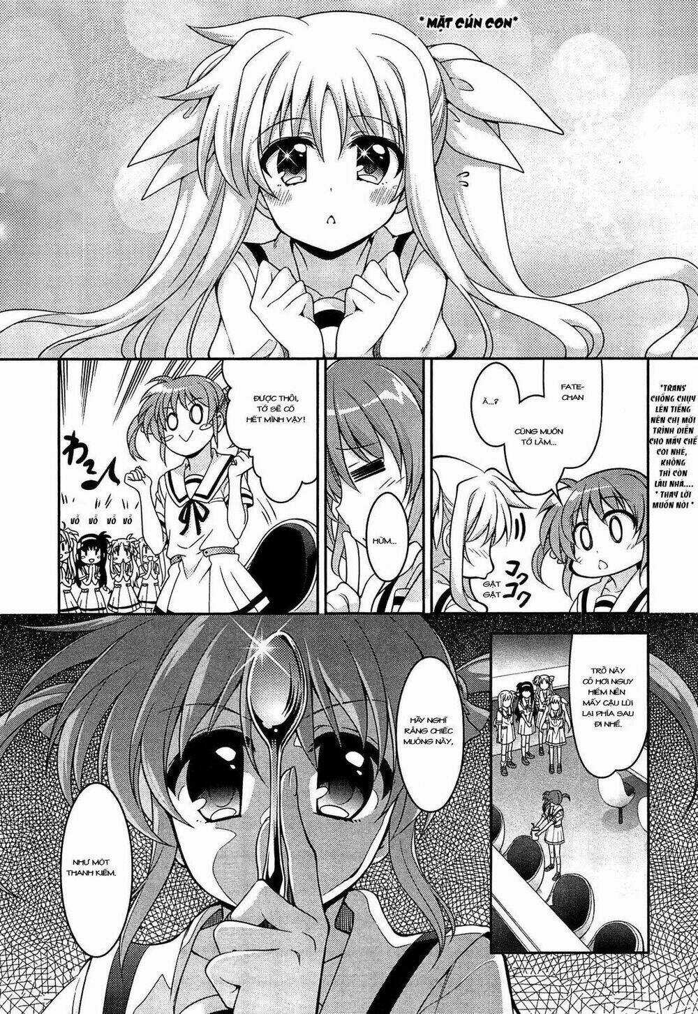 Mahou Shoujo Lyrical Nanoha Innocent Chapter 5.5 trang 12