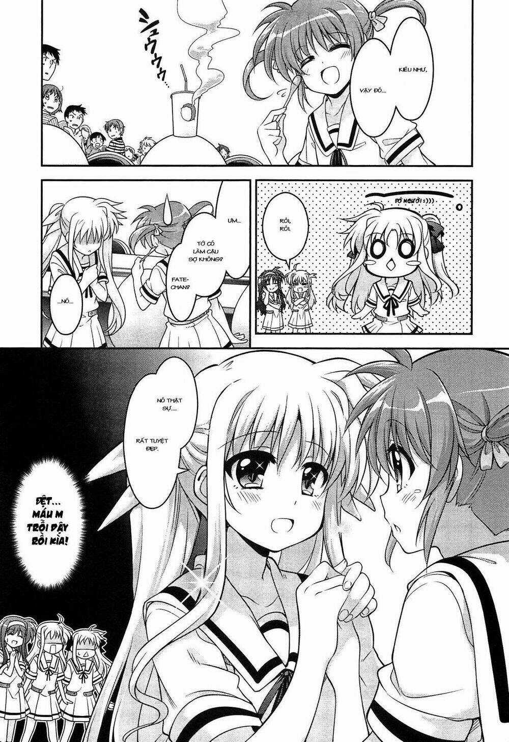 Mahou Shoujo Lyrical Nanoha Innocent Chapter 5.5 trang 14