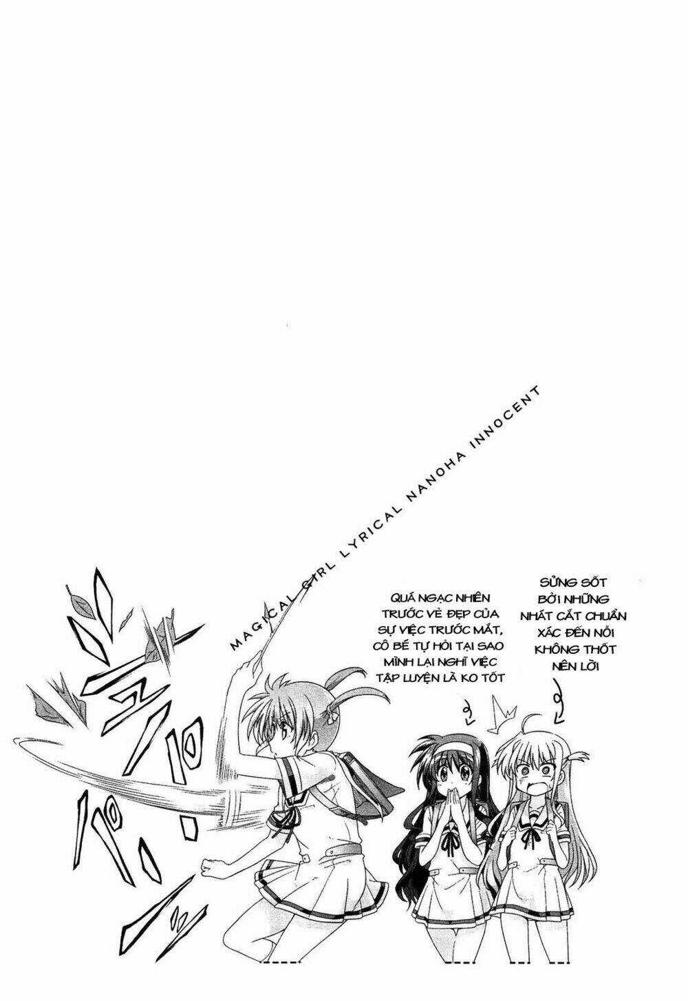 Mahou Shoujo Lyrical Nanoha Innocent Chapter 5.5 trang 16
