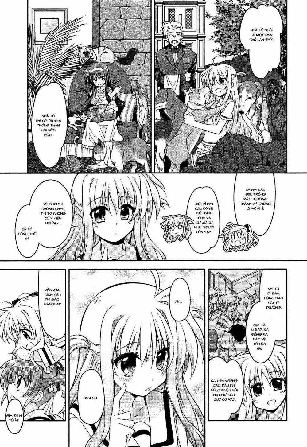 Mahou Shoujo Lyrical Nanoha Innocent Chapter 5.5 trang 8