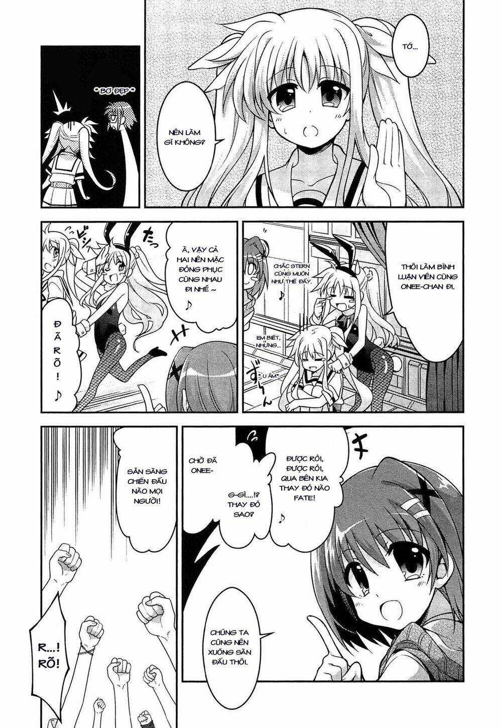 Mahou Shoujo Lyrical Nanoha Innocent Chapter 5 trang 14