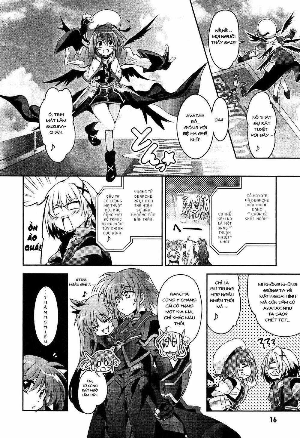 Mahou Shoujo Lyrical Nanoha Innocent Chapter 5 trang 18