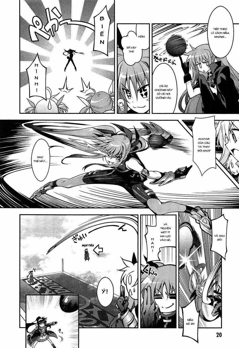 Mahou Shoujo Lyrical Nanoha Innocent Chapter 5 trang 22