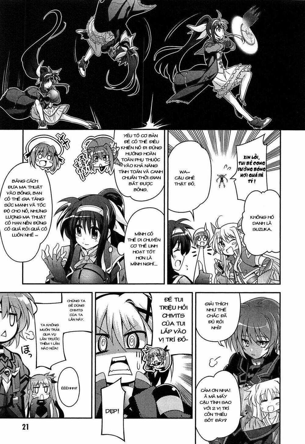 Mahou Shoujo Lyrical Nanoha Innocent Chapter 5 trang 23