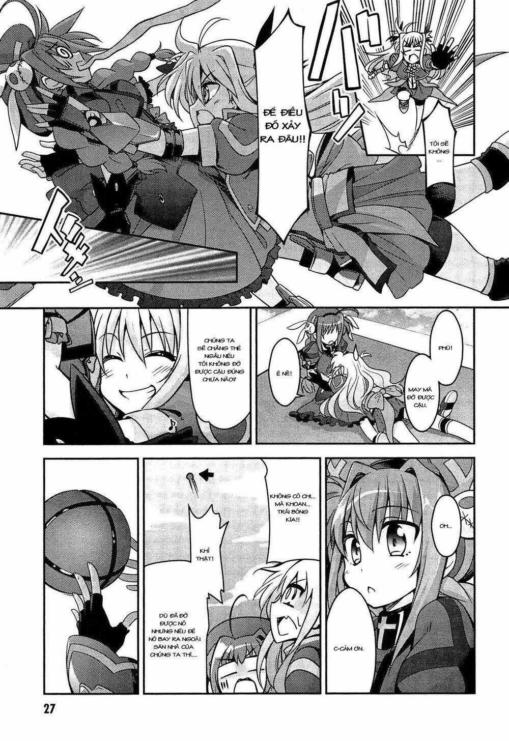 Mahou Shoujo Lyrical Nanoha Innocent Chapter 5 trang 29