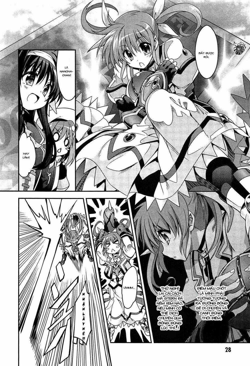 Mahou Shoujo Lyrical Nanoha Innocent Chapter 5 trang 30
