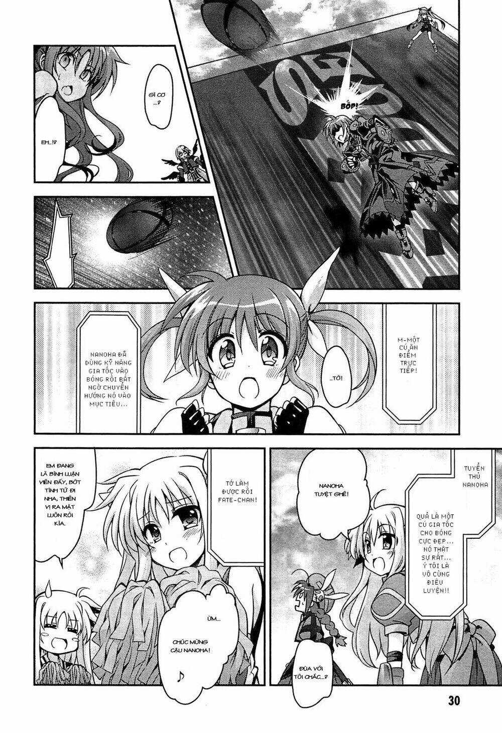Mahou Shoujo Lyrical Nanoha Innocent Chapter 5 trang 32