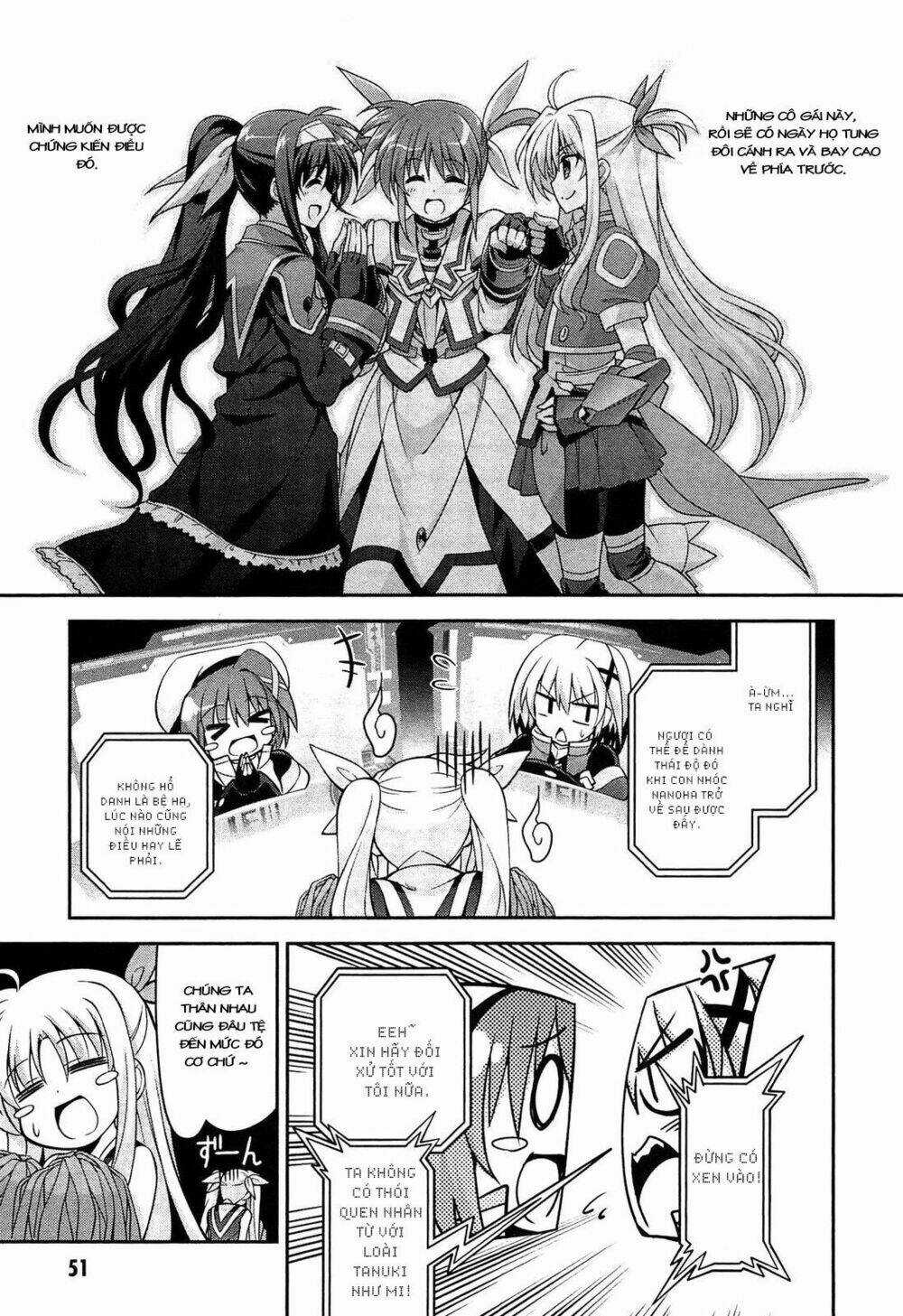 Mahou Shoujo Lyrical Nanoha Innocent Chapter 6 trang 17