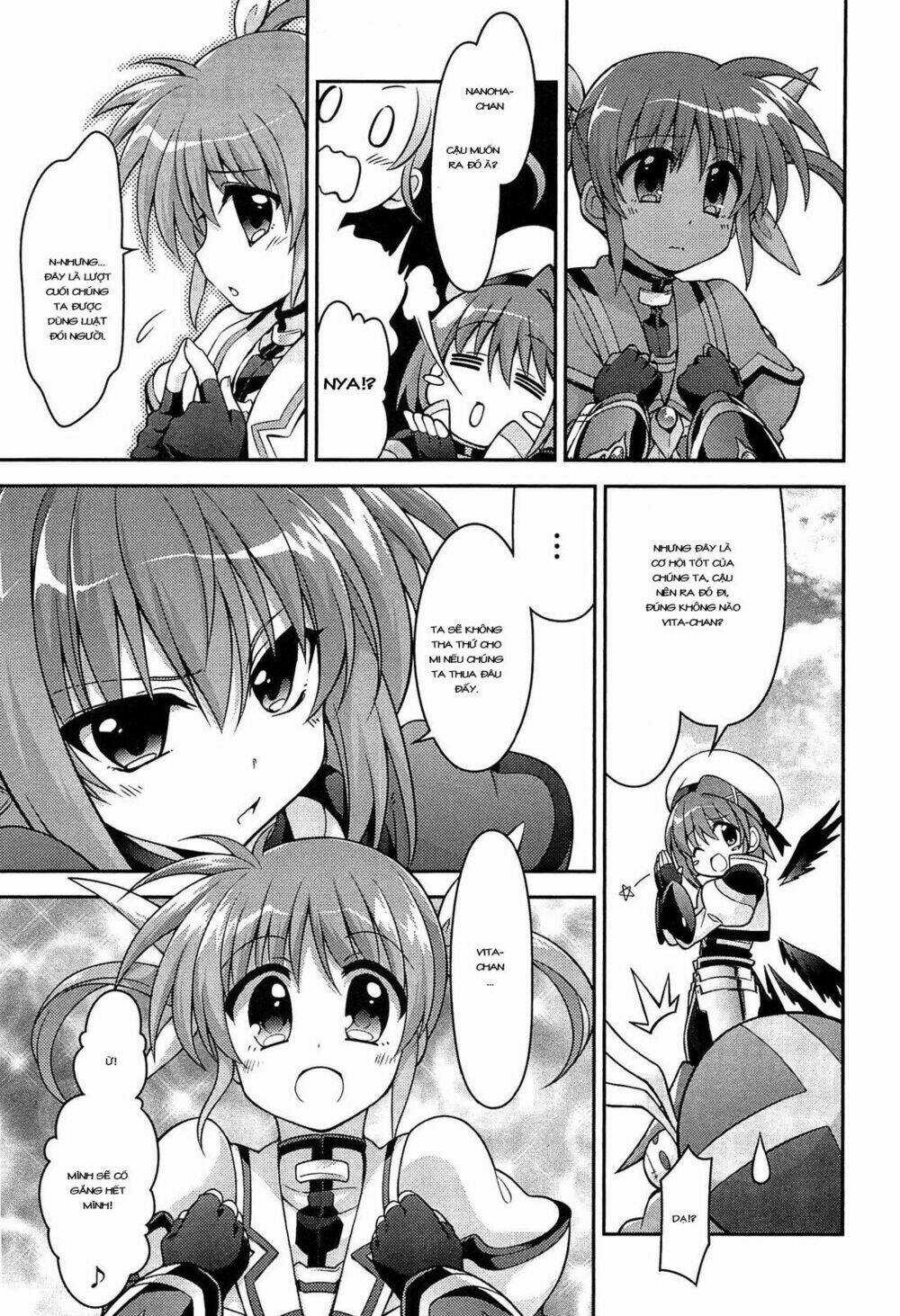 Mahou Shoujo Lyrical Nanoha Innocent Chapter 6 trang 27
