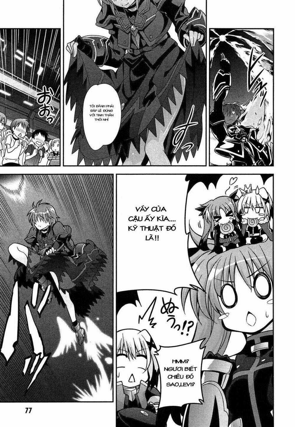 Mahou Shoujo Lyrical Nanoha Innocent Chapter 7 trang 12