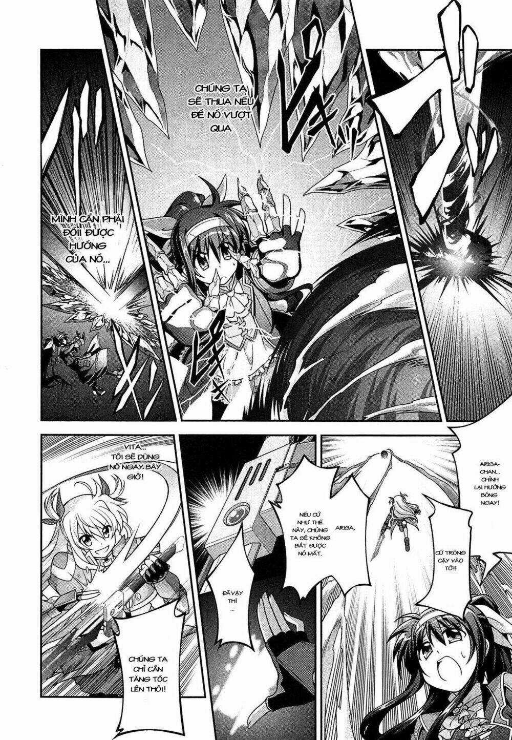 Mahou Shoujo Lyrical Nanoha Innocent Chapter 7 trang 15
