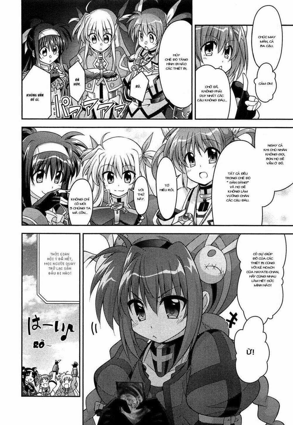 Mahou Shoujo Lyrical Nanoha Innocent Chapter 7 trang 9