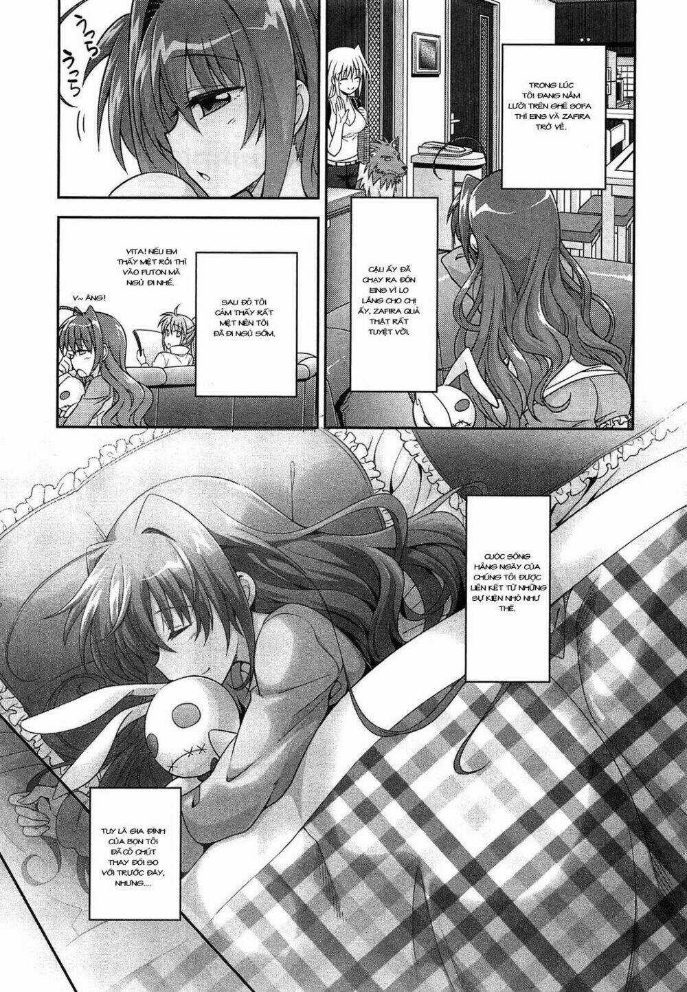 Mahou Shoujo Lyrical Nanoha Innocent Chapter 8.5 trang 10