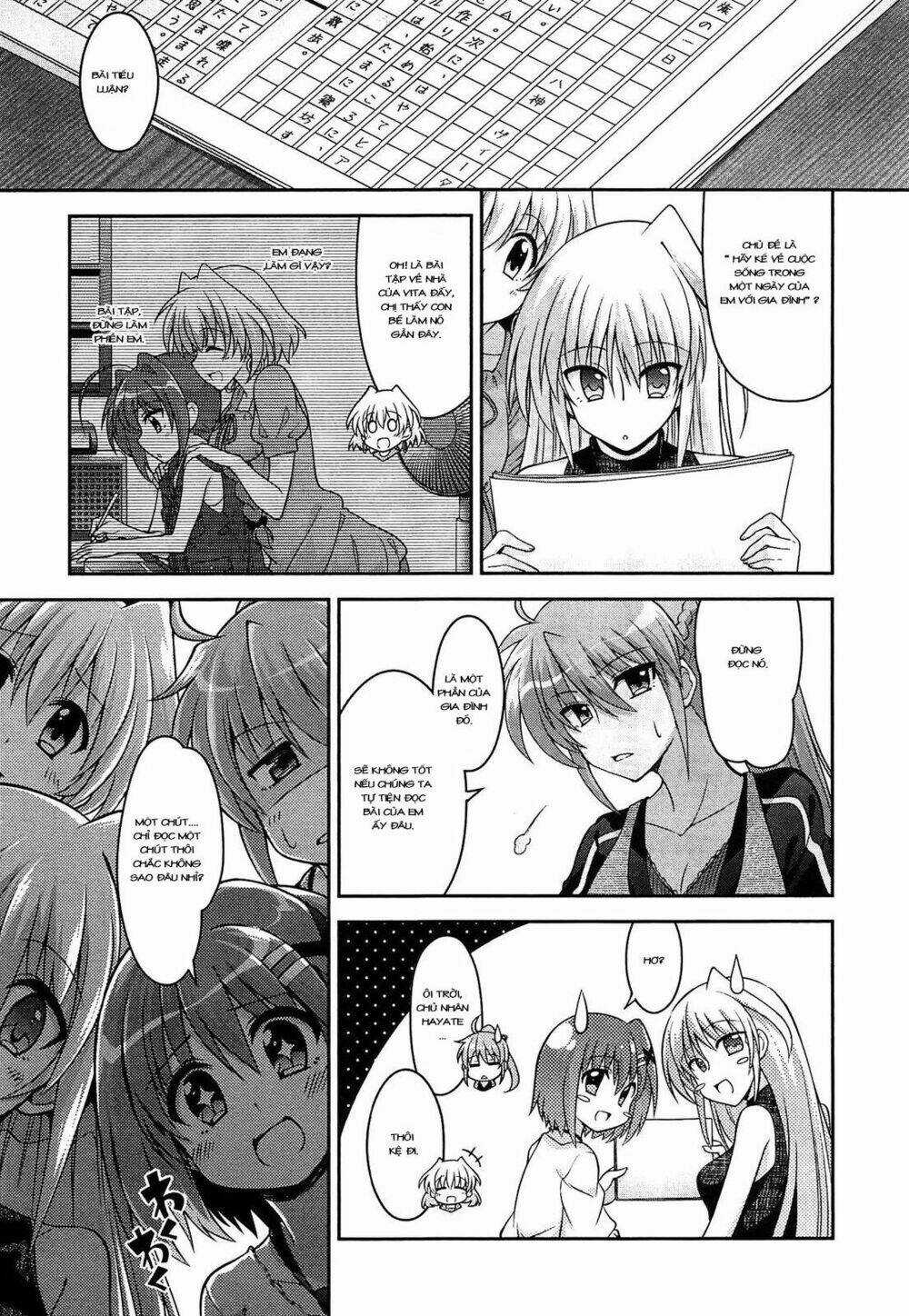 Mahou Shoujo Lyrical Nanoha Innocent Chapter 8.5 trang 2