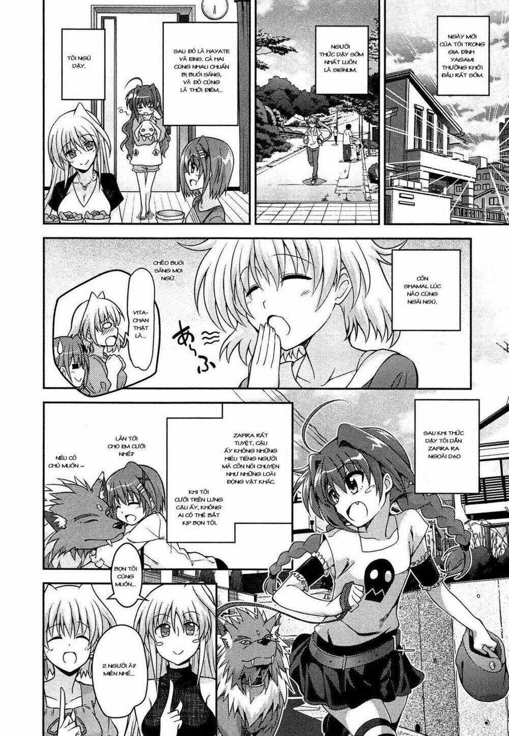 Mahou Shoujo Lyrical Nanoha Innocent Chapter 8.5 trang 3