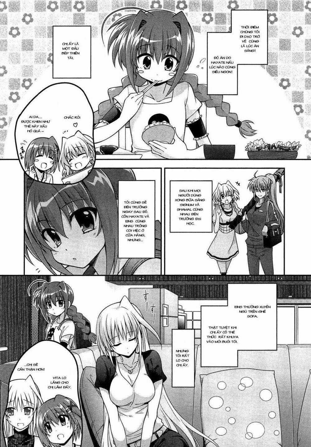 Mahou Shoujo Lyrical Nanoha Innocent Chapter 8.5 trang 4