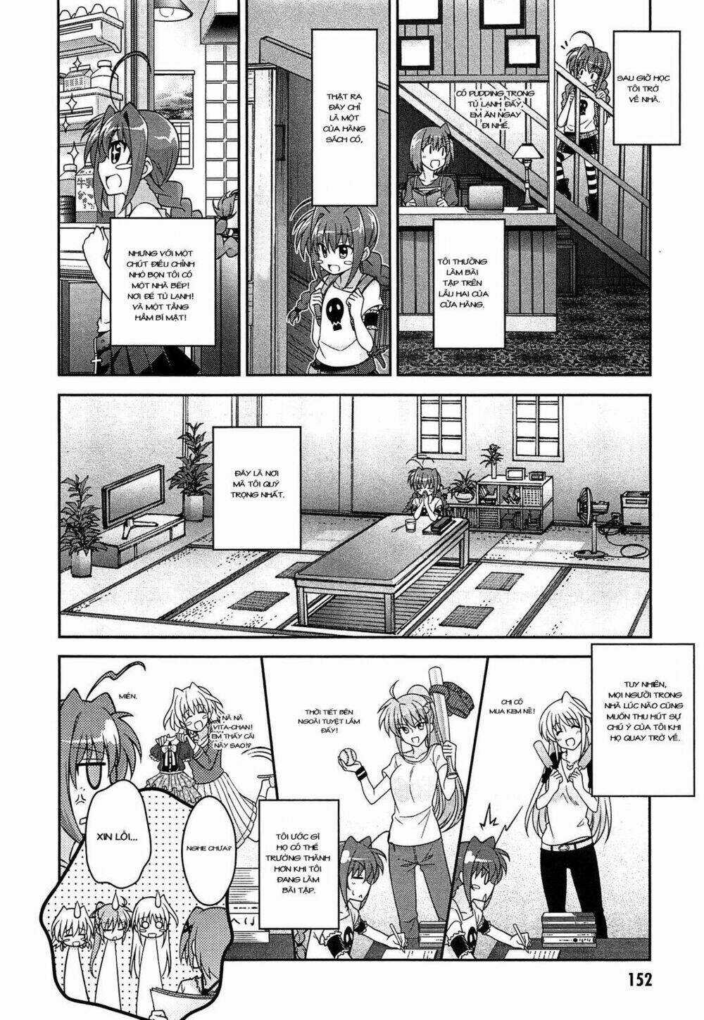 Mahou Shoujo Lyrical Nanoha Innocent Chapter 8.5 trang 5