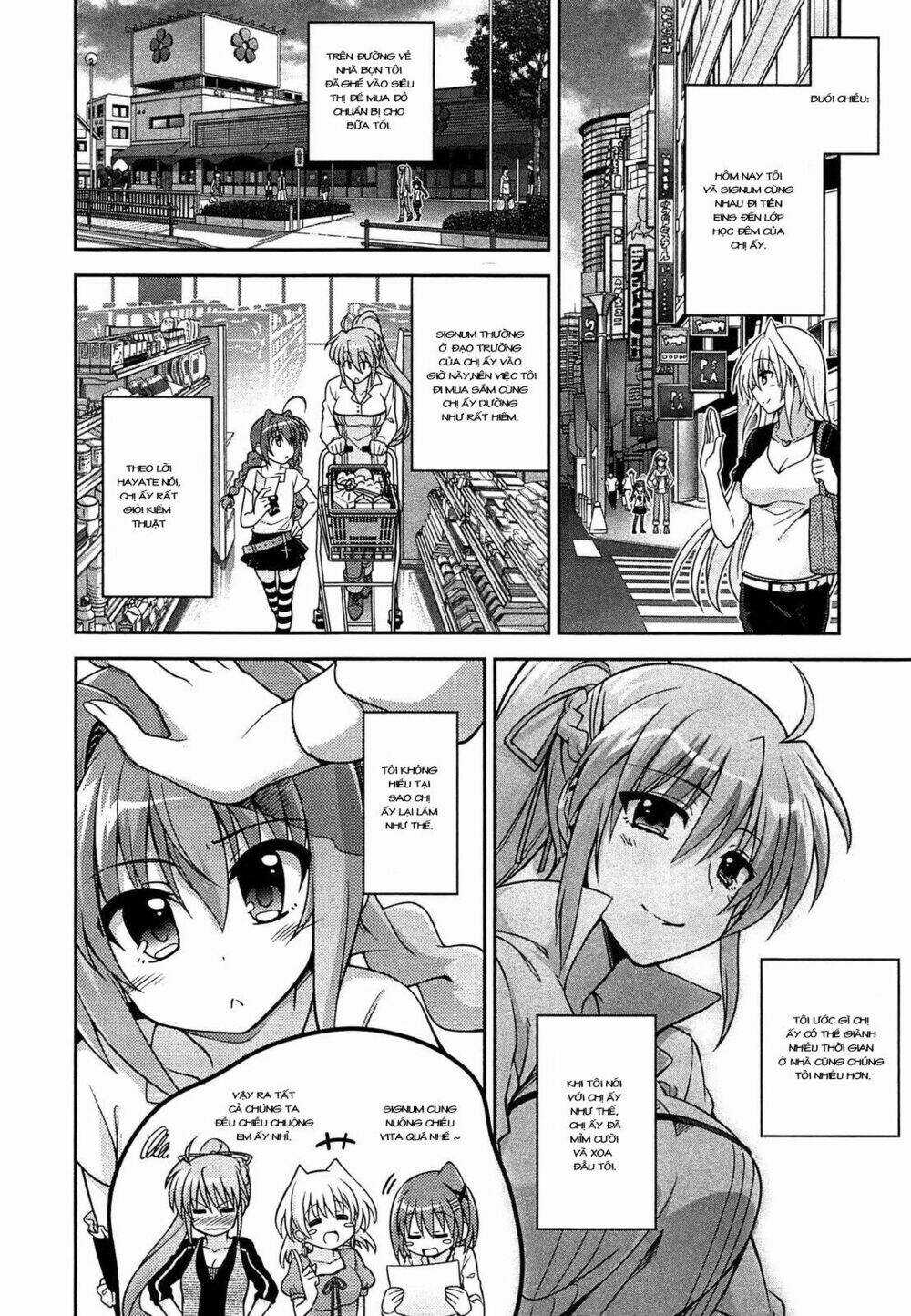 Mahou Shoujo Lyrical Nanoha Innocent Chapter 8.5 trang 7