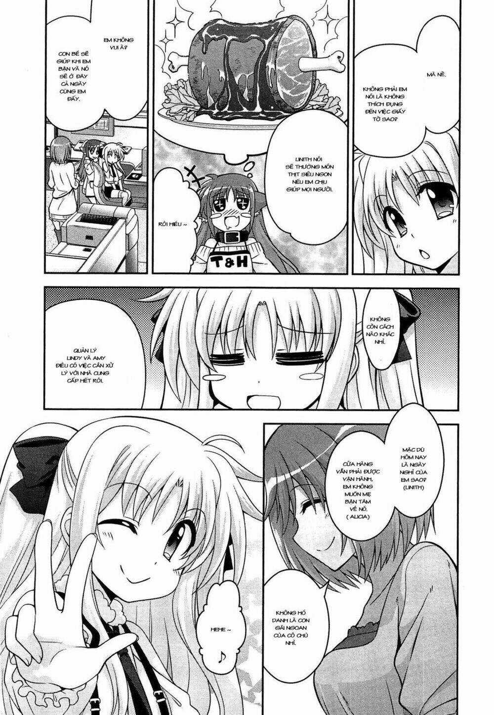 Mahou Shoujo Lyrical Nanoha Innocent Chapter 8 trang 16