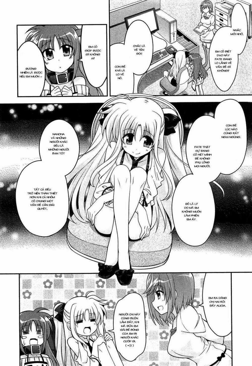 Mahou Shoujo Lyrical Nanoha Innocent Chapter 8 trang 17