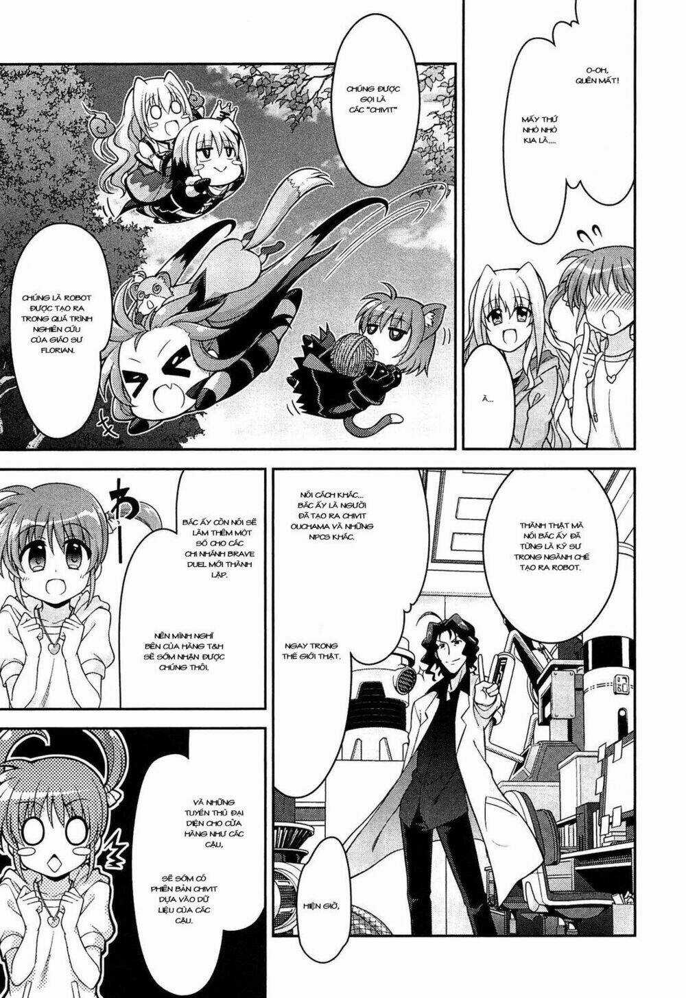Mahou Shoujo Lyrical Nanoha Innocent Chapter 8 trang 8
