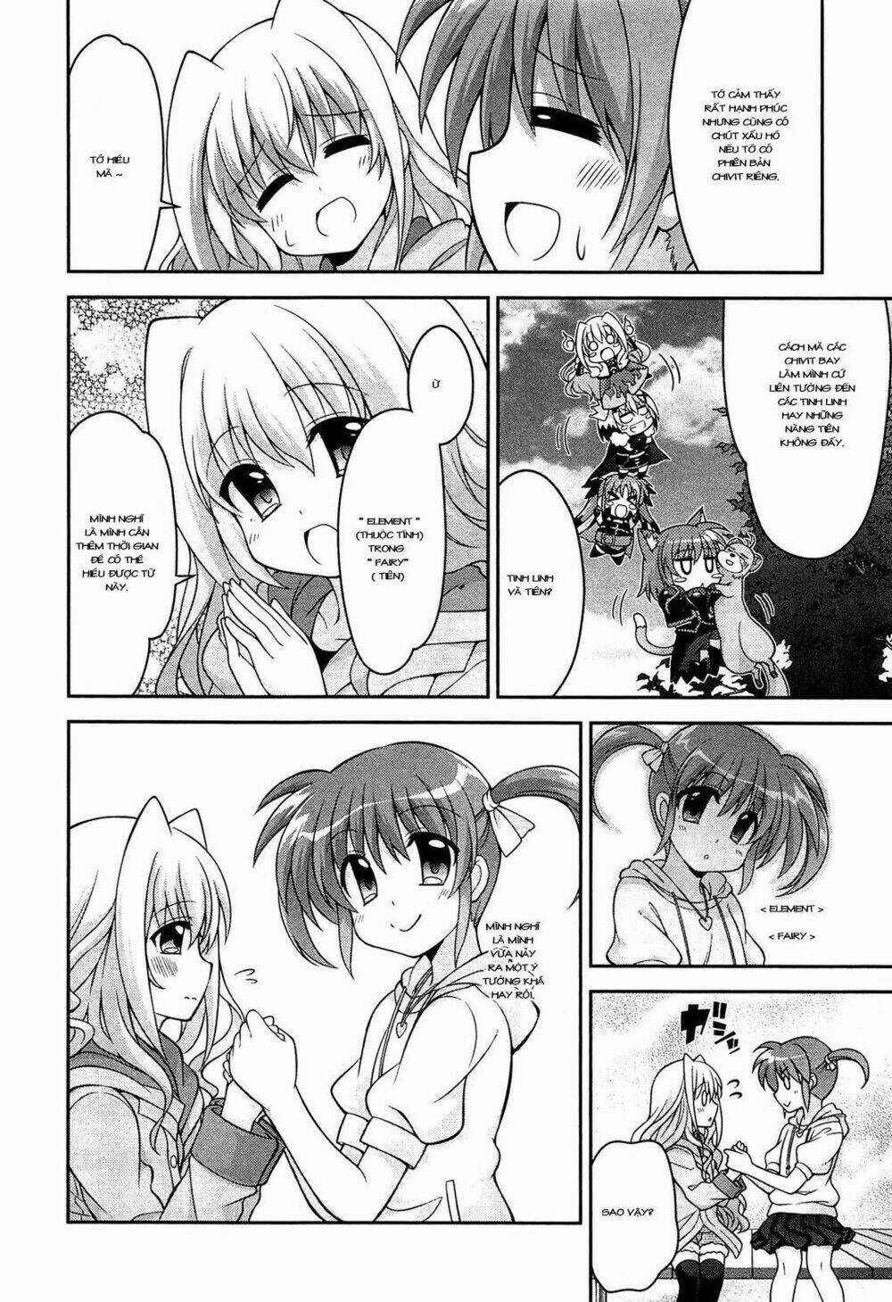 Mahou Shoujo Lyrical Nanoha Innocent Chapter 8 trang 9