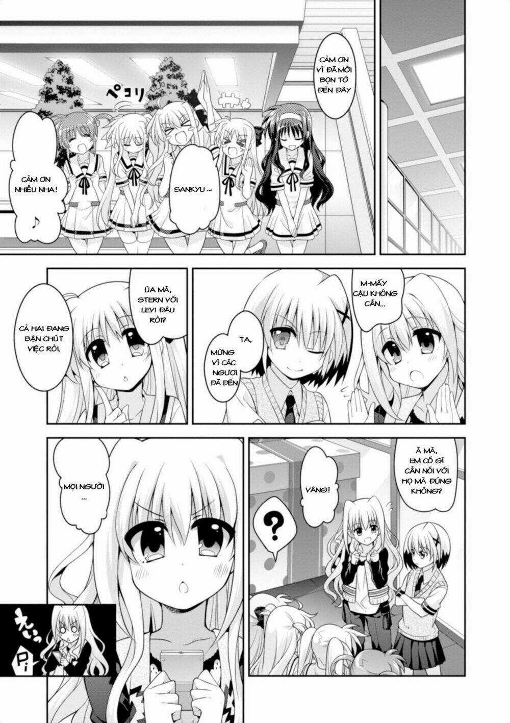 Mahou Shoujo Lyrical Nanoha Innocent Chapter 9 trang 10