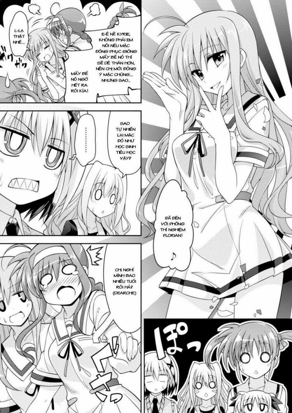 Mahou Shoujo Lyrical Nanoha Innocent Chapter 9 trang 16