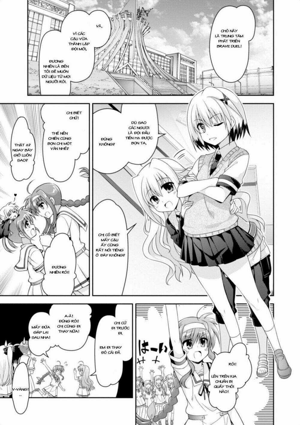 Mahou Shoujo Lyrical Nanoha Innocent Chapter 9 trang 18