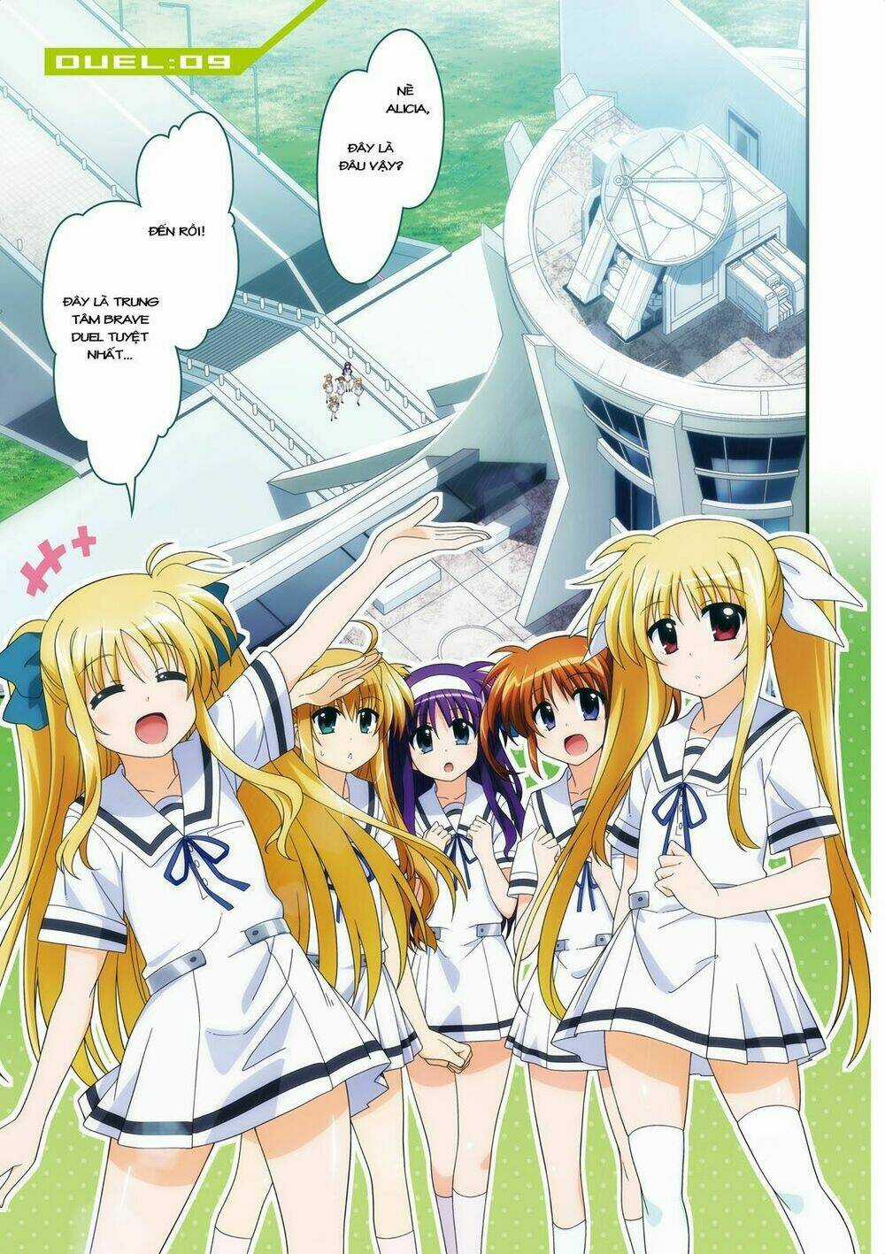 Mahou Shoujo Lyrical Nanoha Innocent Chapter 9 trang 2