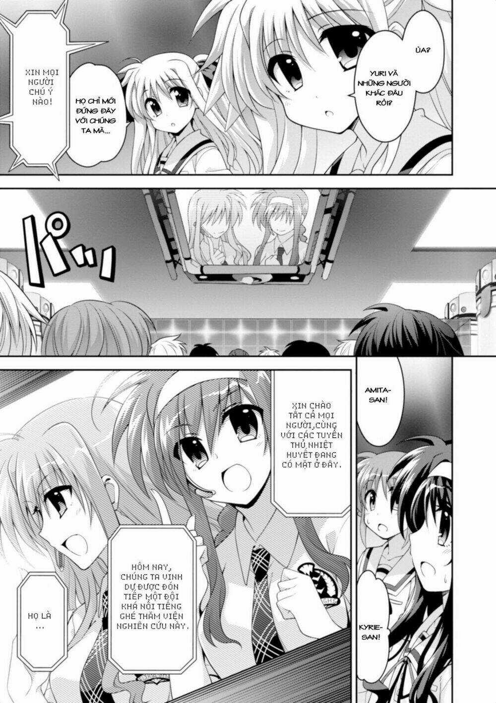 Mahou Shoujo Lyrical Nanoha Innocent Chapter 9 trang 20