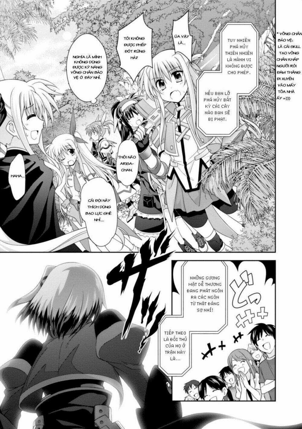 Mahou Shoujo Lyrical Nanoha Innocent Chapter 9 trang 24