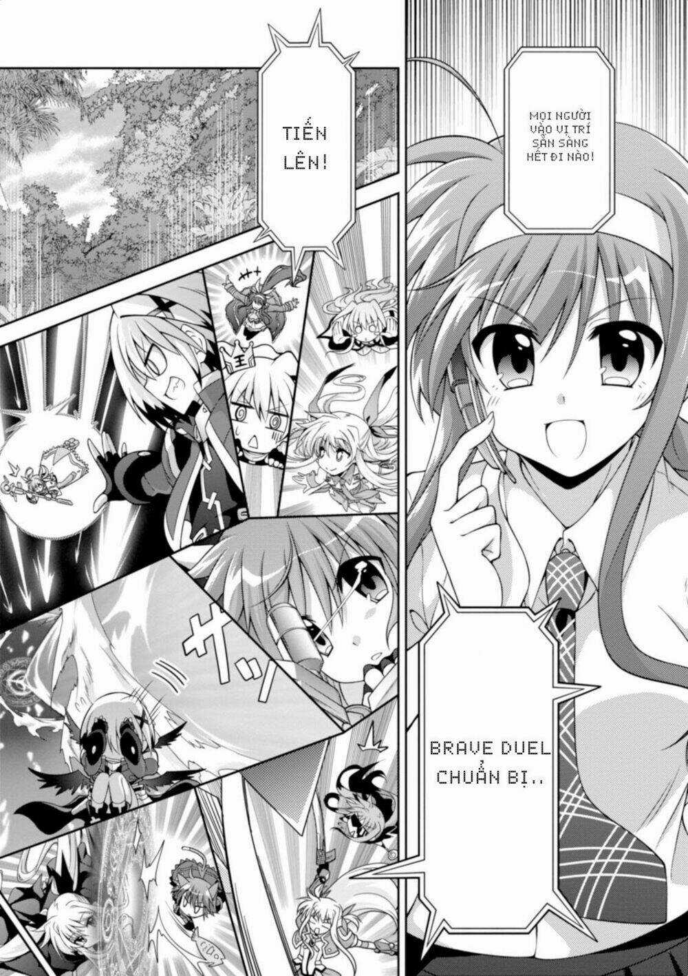 Mahou Shoujo Lyrical Nanoha Innocent Chapter 9 trang 28