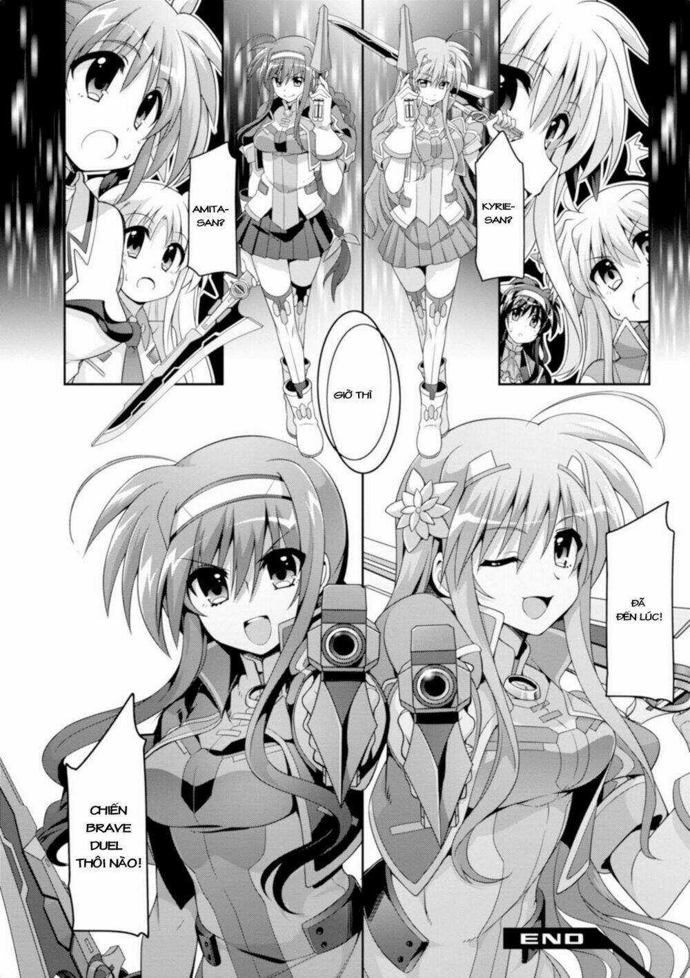 Mahou Shoujo Lyrical Nanoha Innocent Chapter 9 trang 36