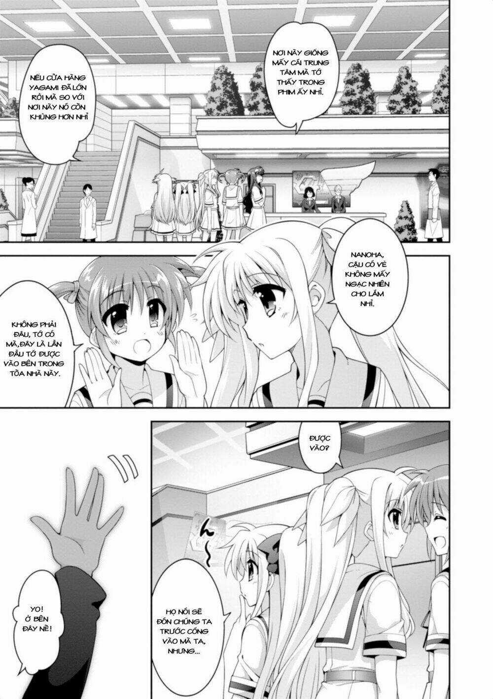 Mahou Shoujo Lyrical Nanoha Innocent Chapter 9 trang 6