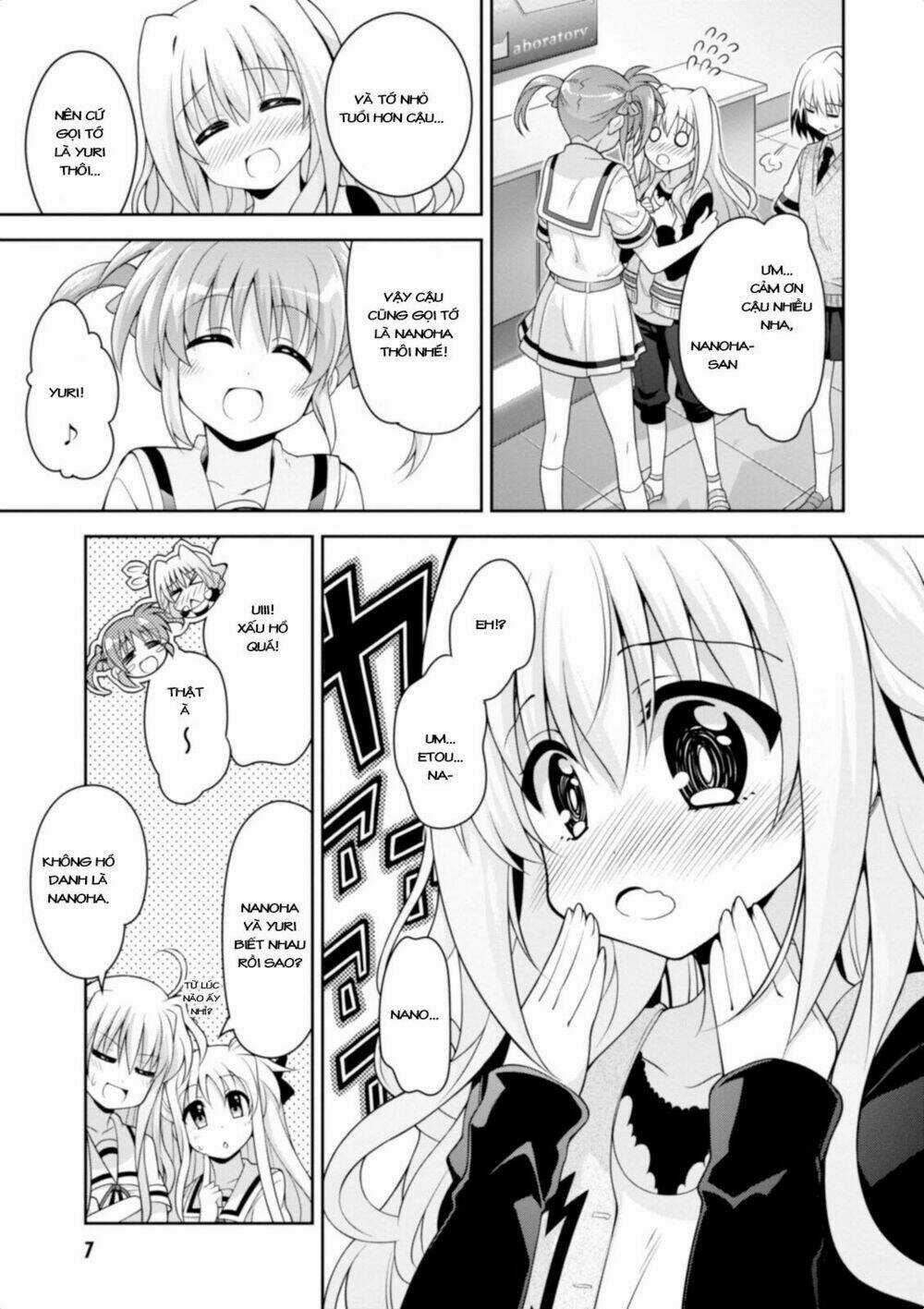 Mahou Shoujo Lyrical Nanoha Innocent Chapter 9 trang 8