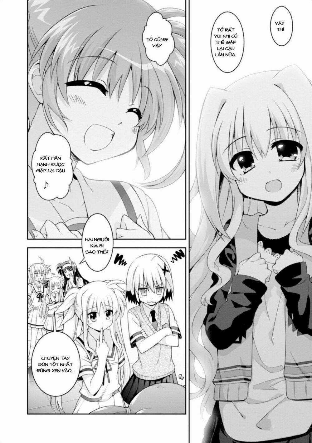 Mahou Shoujo Lyrical Nanoha Innocent Chapter 9 trang 9
