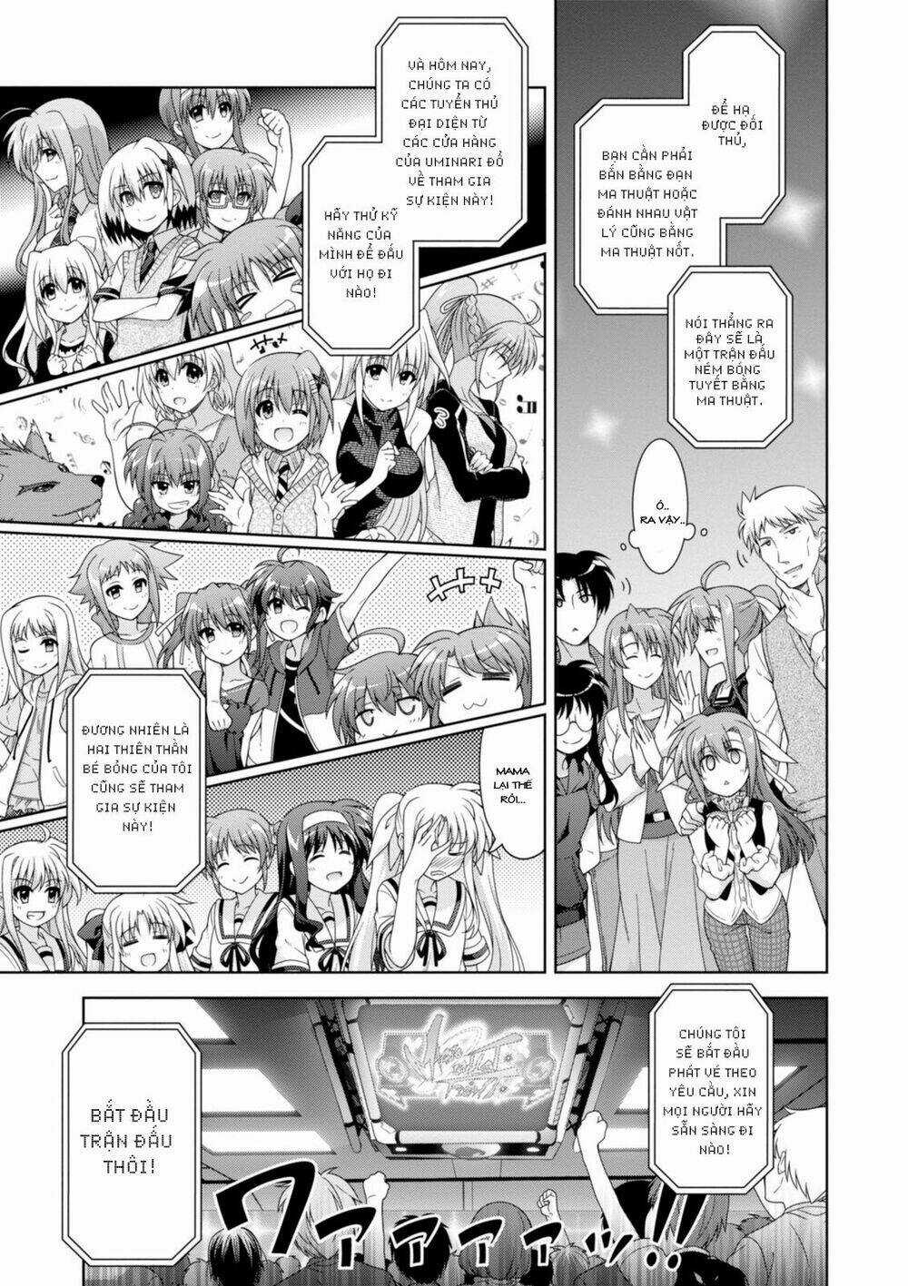 Mahou Shoujo Lyrical Nanoha Innocents Chapter 16 trang 8