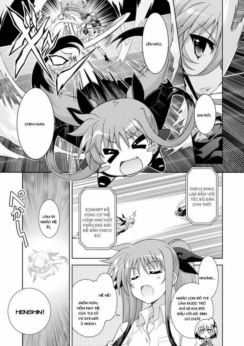 Mahou Shoujo Lyrical Nanoha Innocents Chapter 17 trang 11