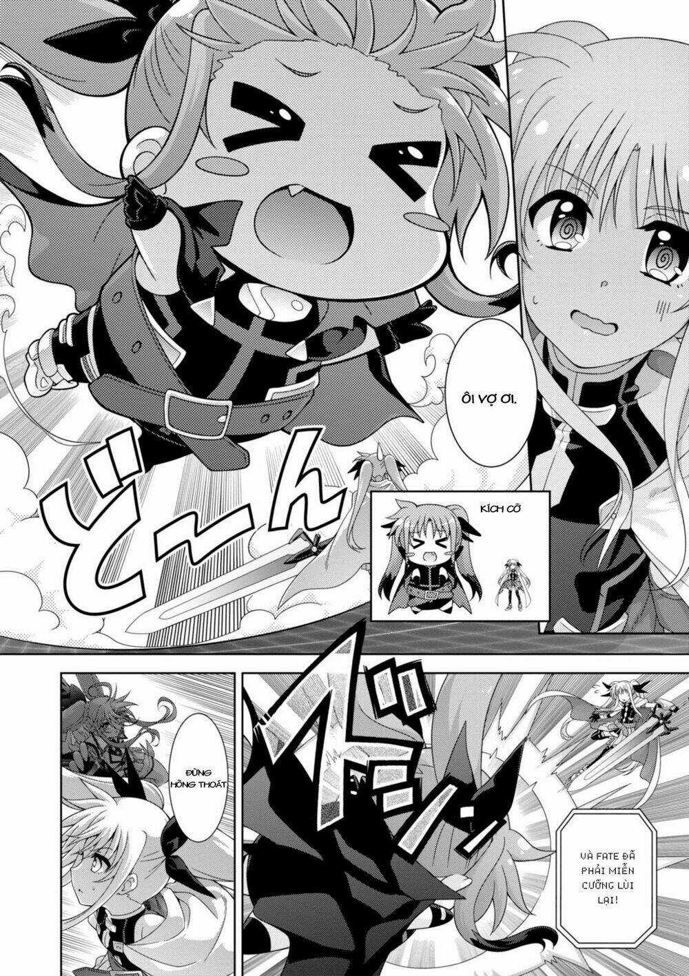Mahou Shoujo Lyrical Nanoha Innocents Chapter 17 trang 12
