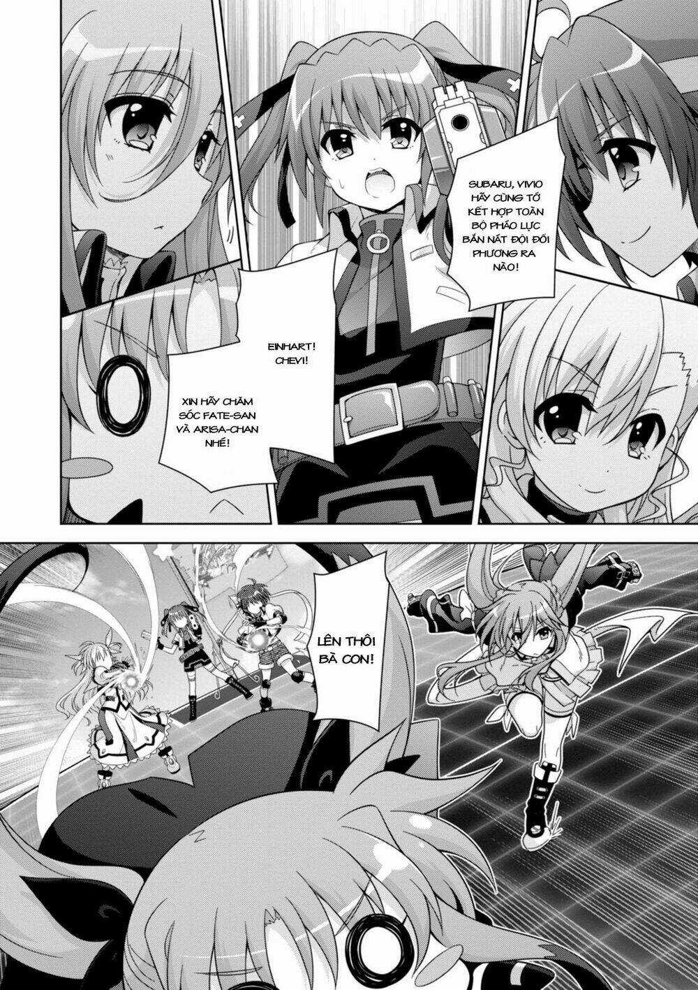 Mahou Shoujo Lyrical Nanoha Innocents Chapter 17 trang 16
