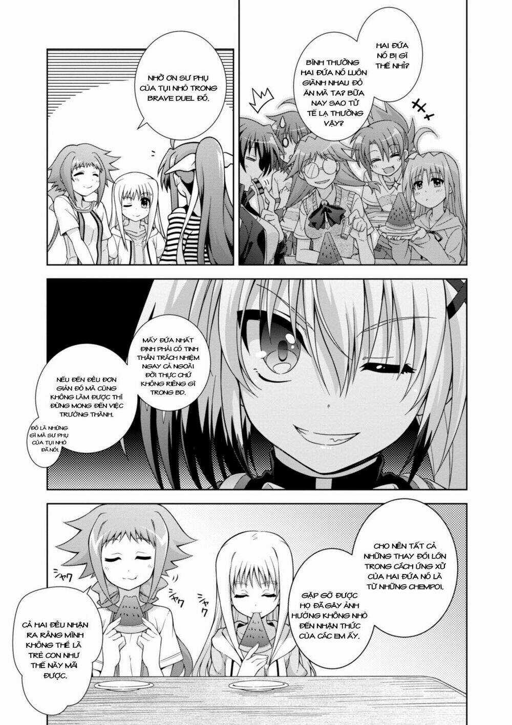 Mahou Shoujo Lyrical Nanoha Innocents Chapter 17 trang 31