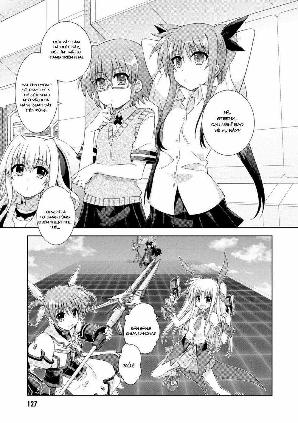 Mahou Shoujo Lyrical Nanoha Innocents Chapter 17 trang 4